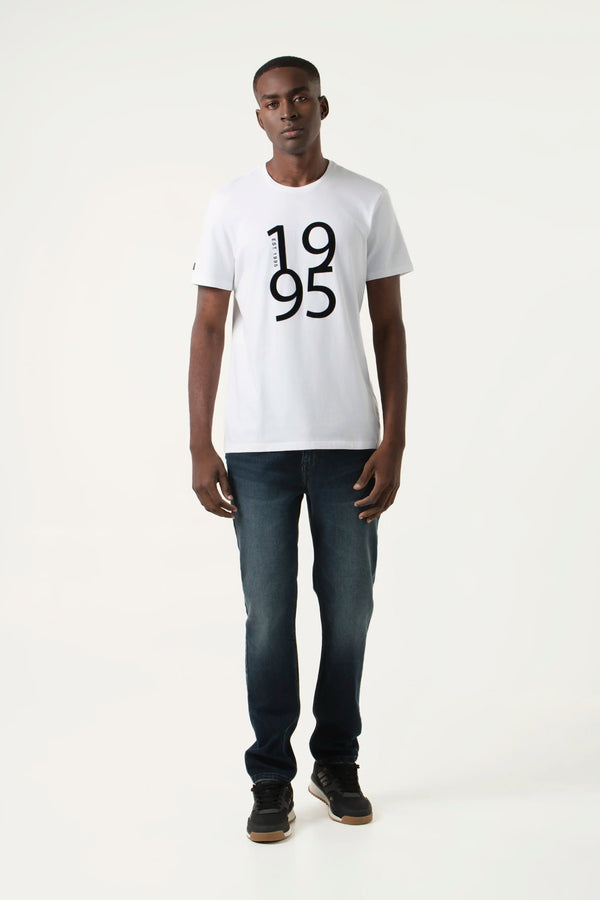 CAMISETA PREMIUM MANGA CORTA COLOR BLANCO