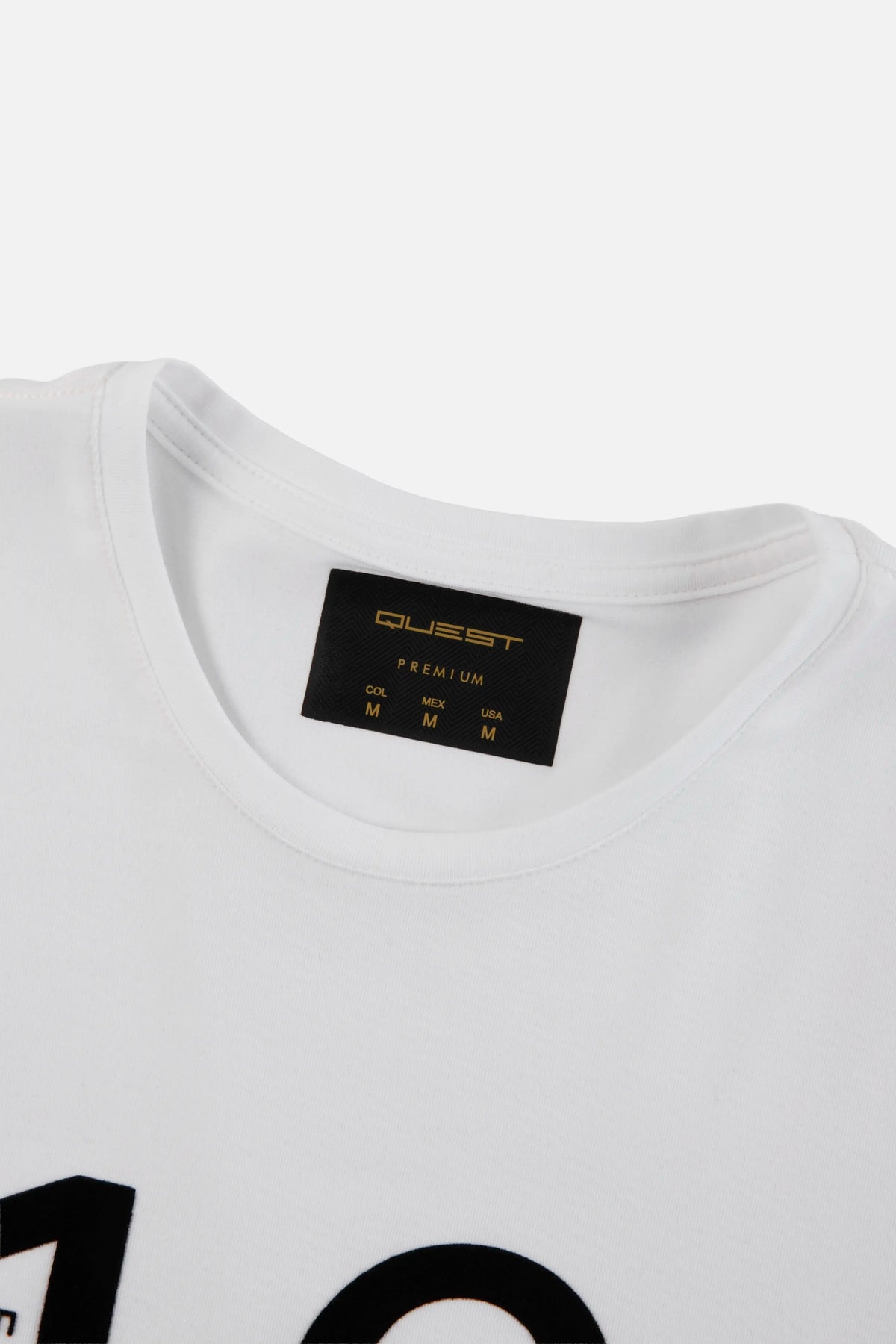 CAMISETA PREMIUM MANGA CORTA COLOR BLANCO