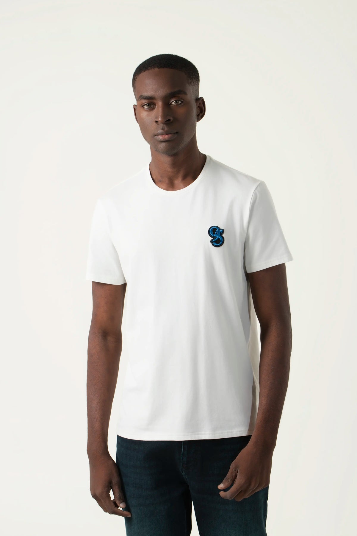 CAMISETA PREMIUM MANGA CORTA COLOR IVORY