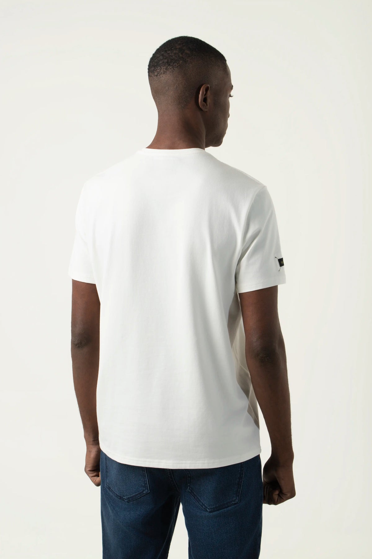 CAMISETA PREMIUM MANGA CORTA COLOR IVORY