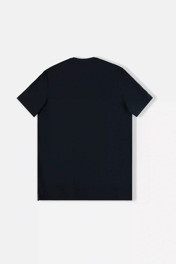 CAMISETA PREMIUM MANGA CORTA COLOR AZUL OSCURO
