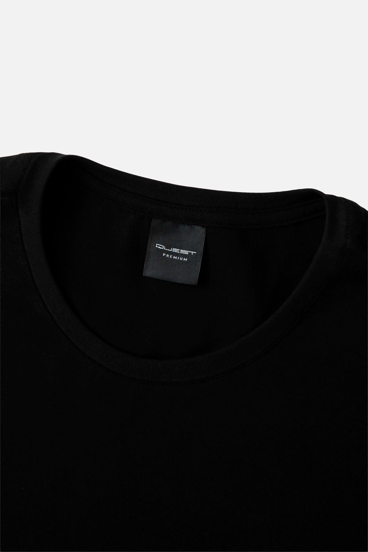 CAMISETA PREMIUM MANGA CORTA COLOR NEGRO