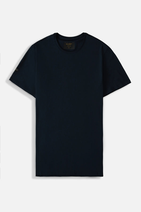 CAMISETA PREMIUM MANGA CORTA COLOR AZUL OSCURO