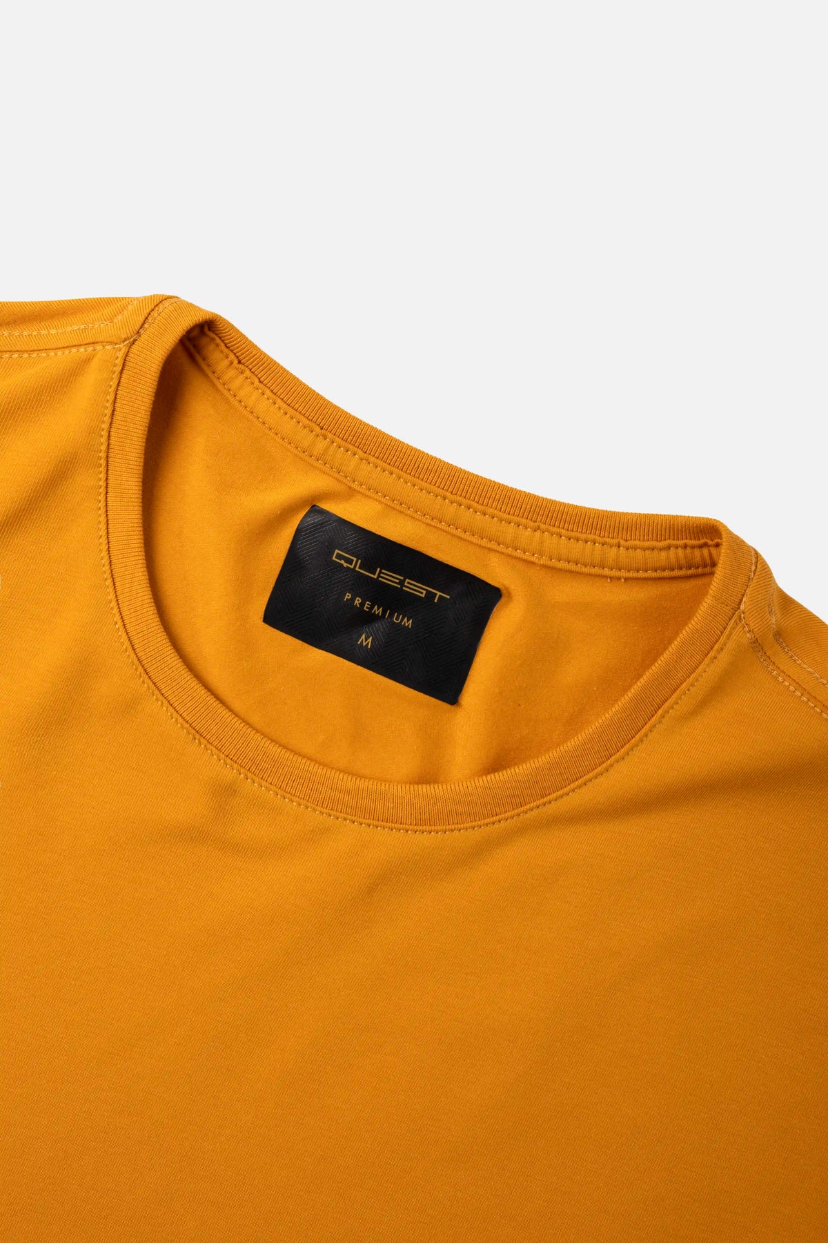 CAMISETA PREMIUM MANGA CORTA COLOR MOSTAZA
