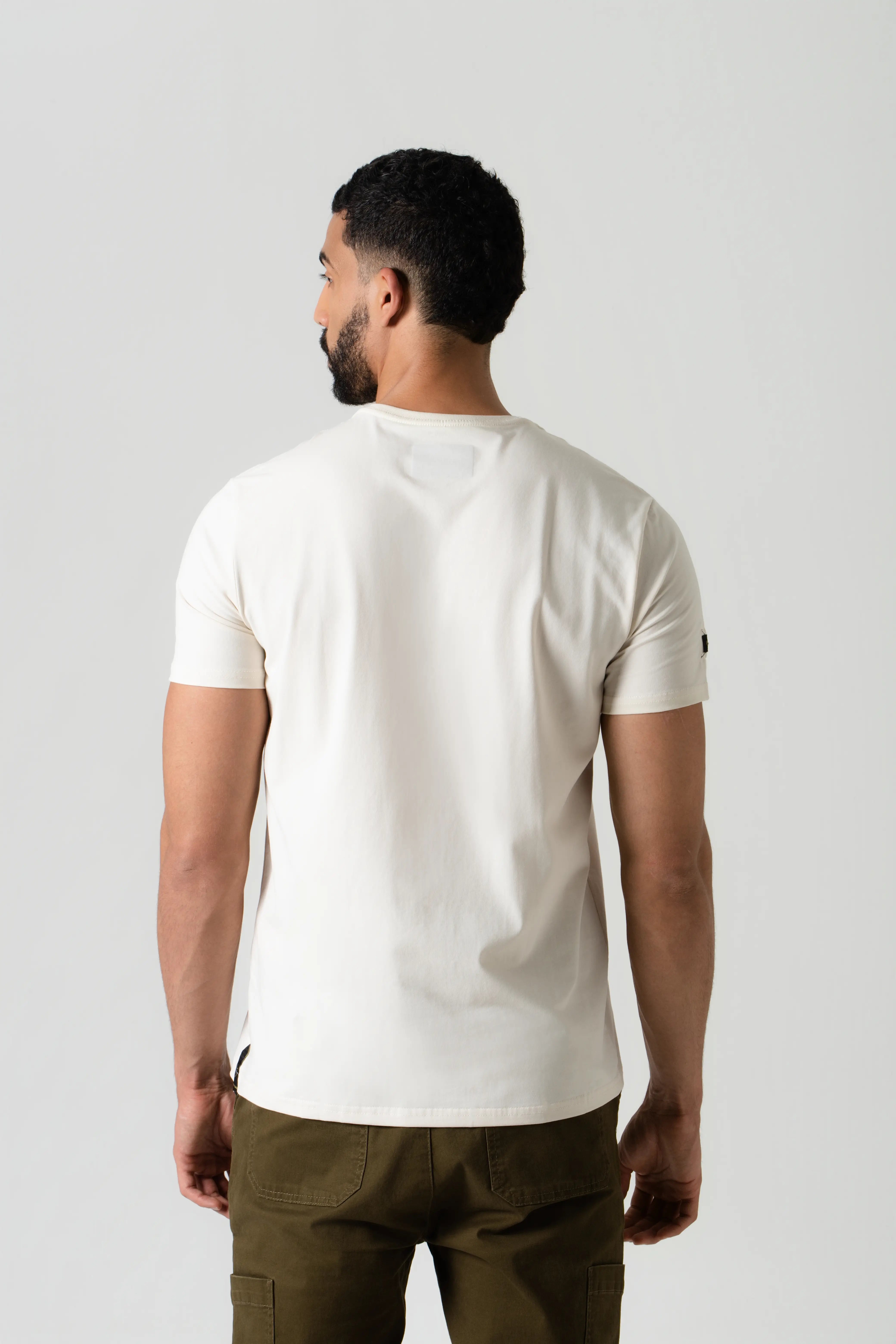 CAMISETA PREMIUM MANGA CORTA COLOR WHITECAP GRAY