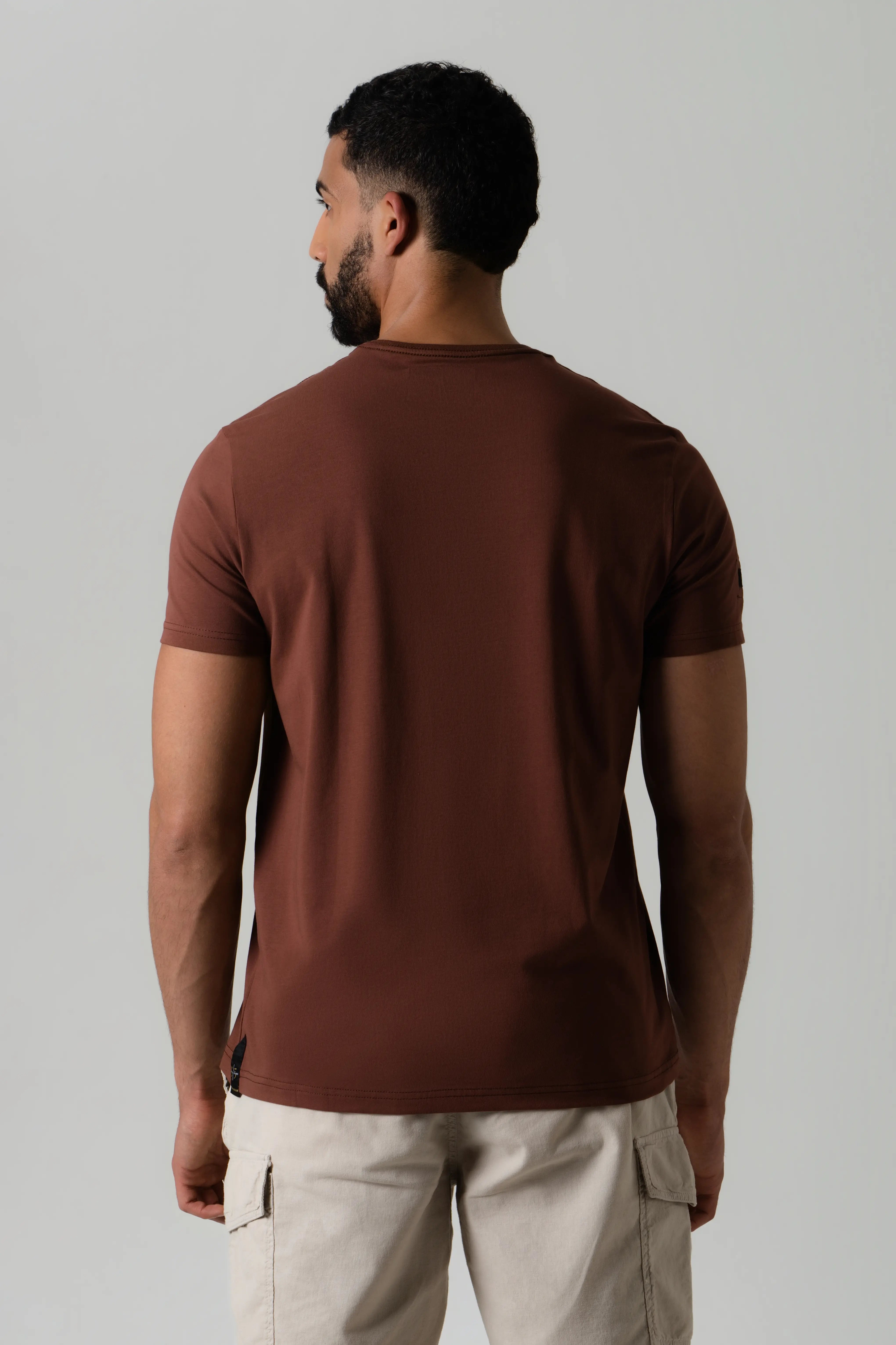 CAMISETA PREMIUM MANGA CORTA COLOR BRUNETTE