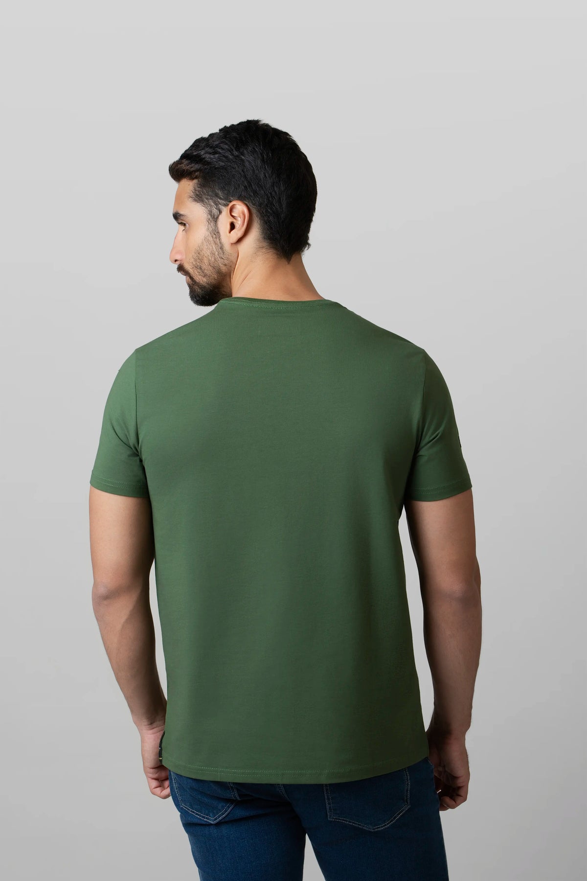 CAMISETA PREMIUM MANGA CORTA COLOR BLACK FOREST
