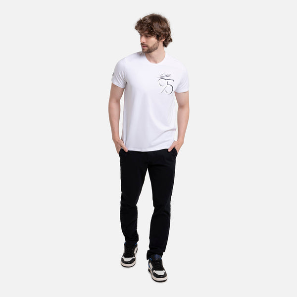 CAMISETA PREMIUM MANGA CORTA COLOR BLANCO OPTICO