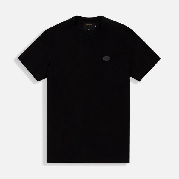 CAMISETA PREMIUM MANGA CORTA COLOR NEGRO