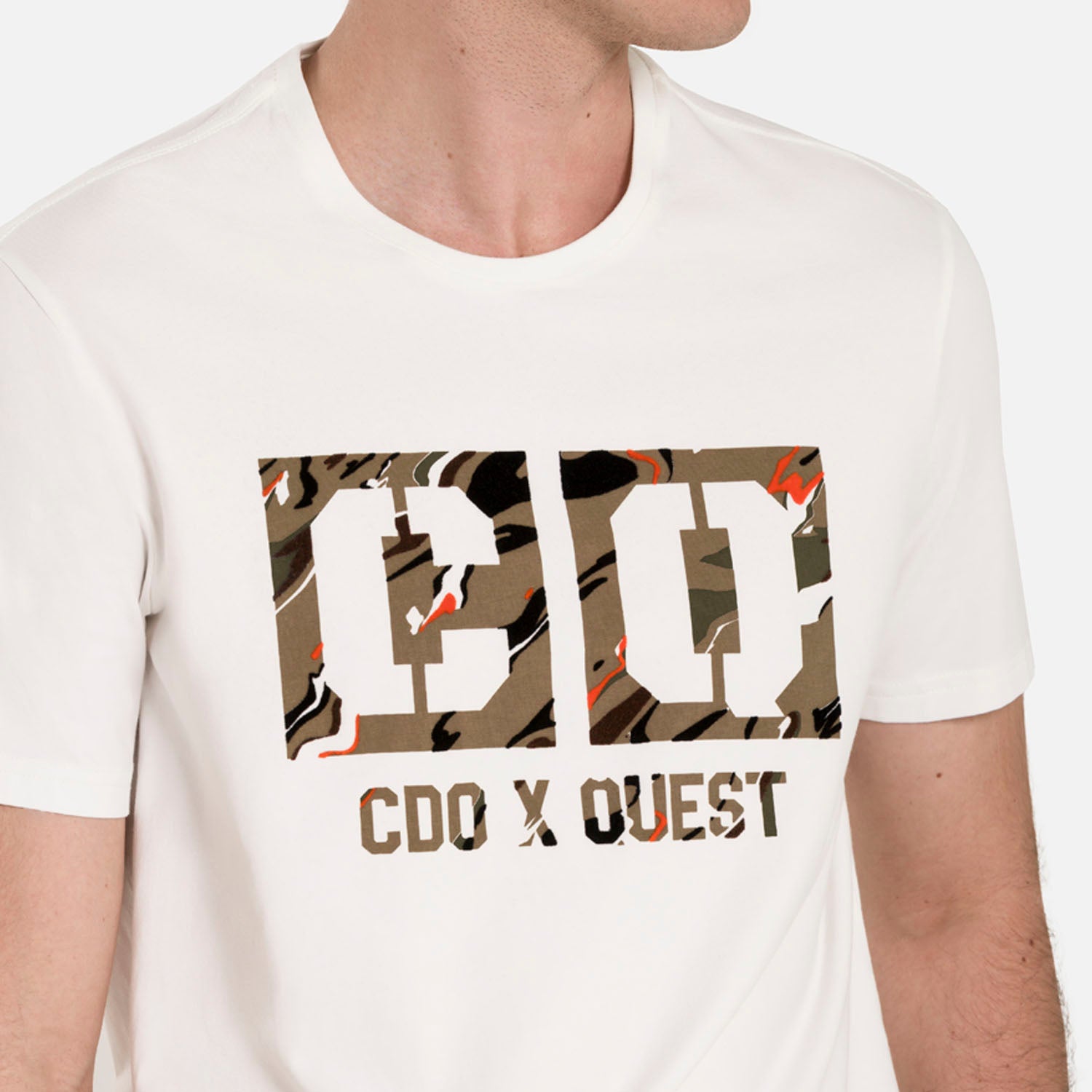 CAMISETA PREMIUM MANGA CORTA COLOR IVORY