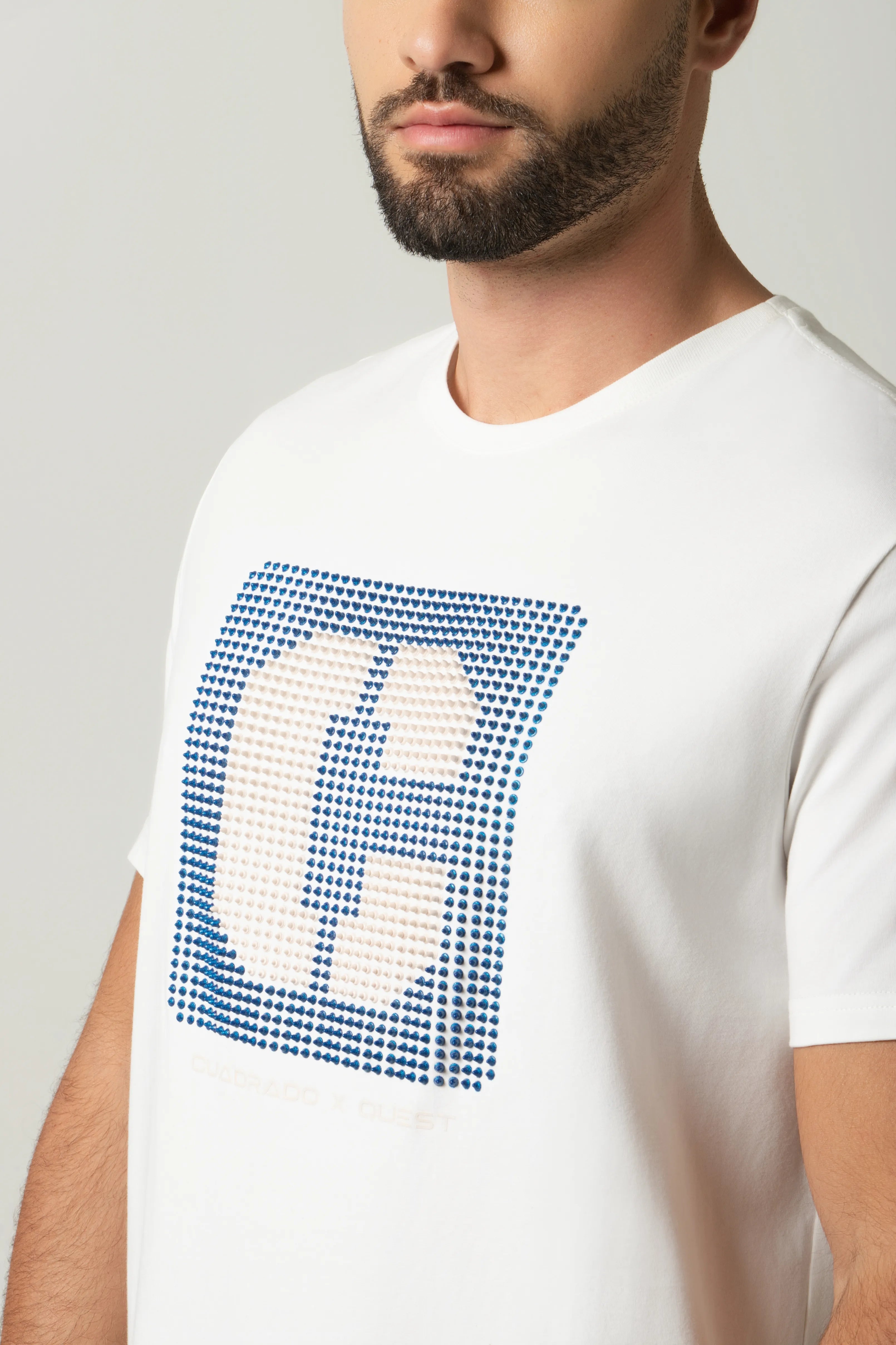 CAMISETA PREMIUM MANGA CORTA COLOR IVORY