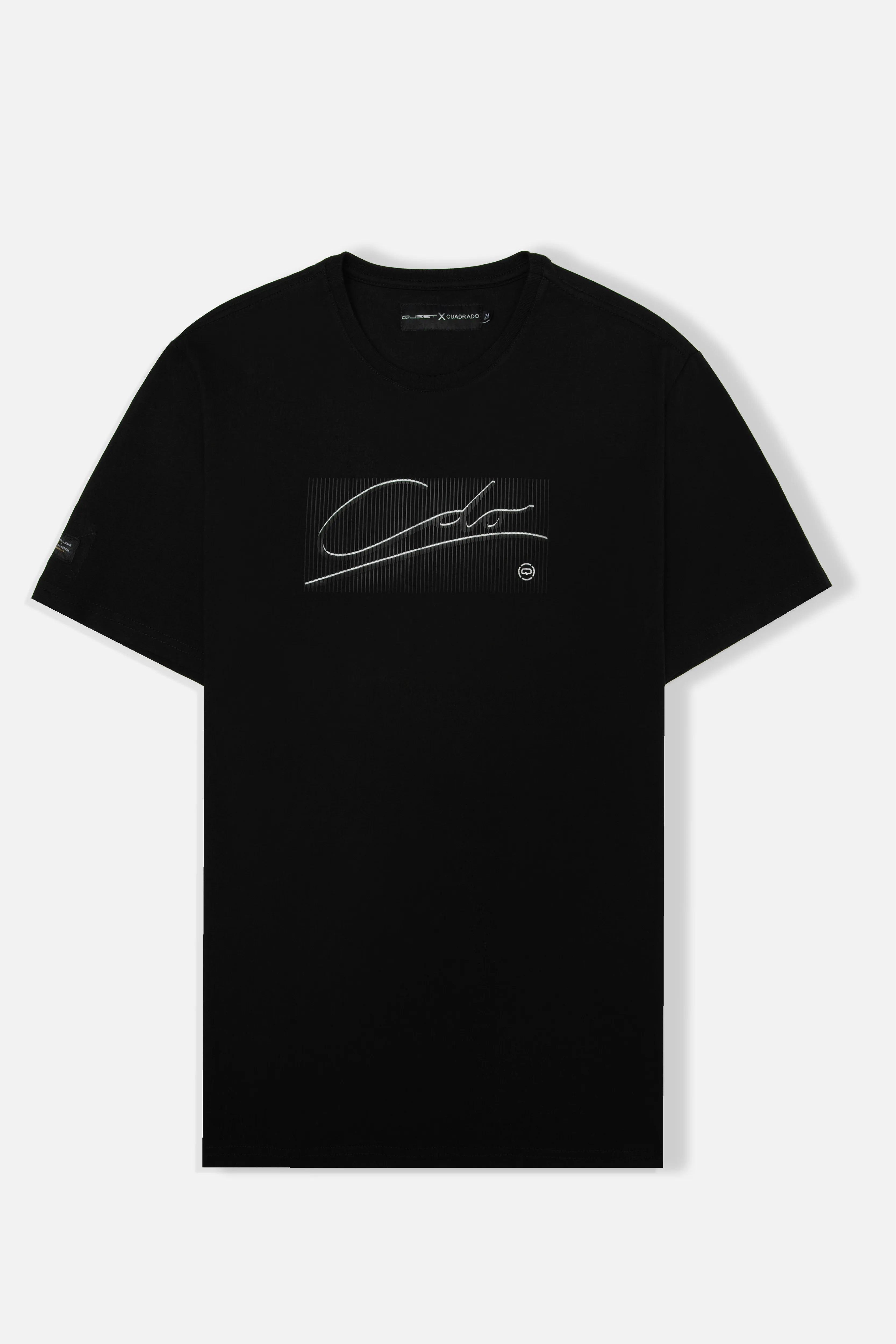 CAMISETA PREMIUM MANGA CORTA COLOR NEGRO