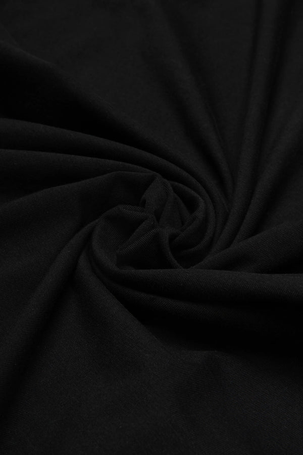 CAMISETA PREMIUM MANGA CORTA COLOR NEGRO