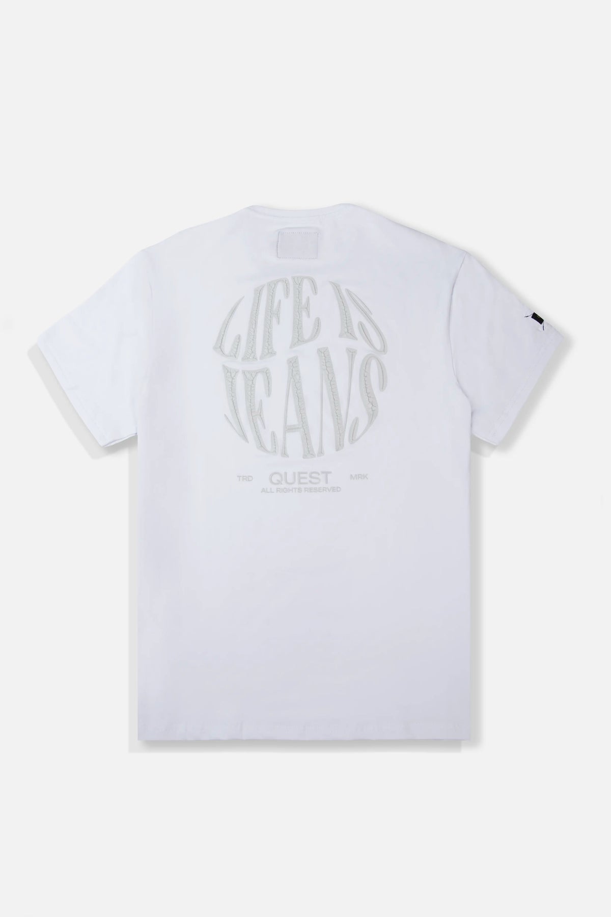 CAMISETA PREMIUM MANGA CORTA COLOR BLANCO OPTICO