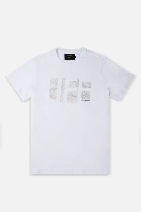 CAMISETA PREMIUM MANGA CORTA COLOR BLANCO OPTICO