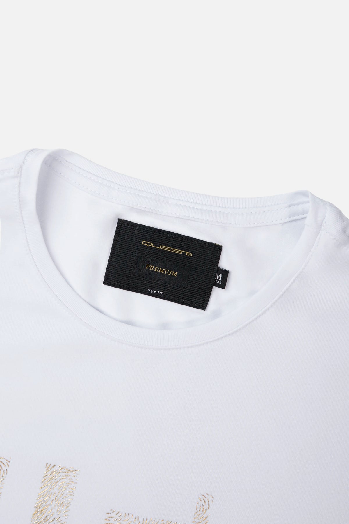 CAMISETA PREMIUM MANGA CORTA COLOR BLANCO OPTICO
