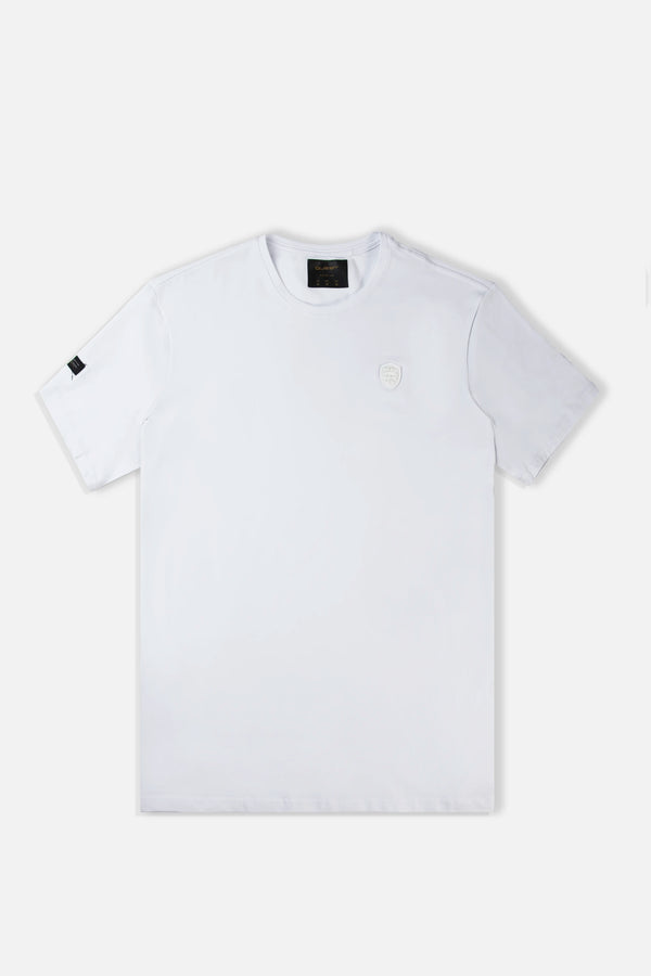 CAMISETA PREMIUM MANGA CORTA COLOR BLANCO OPTICO