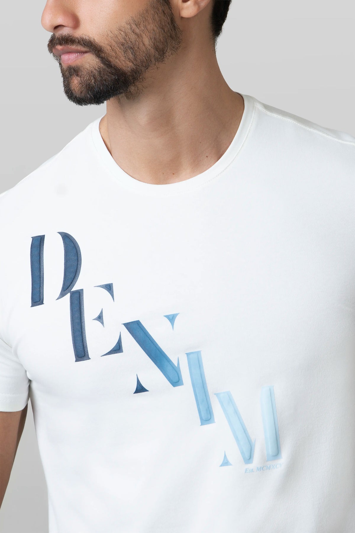 CAMISETA PREMIUM MANGA CORTA COLOR IVORY