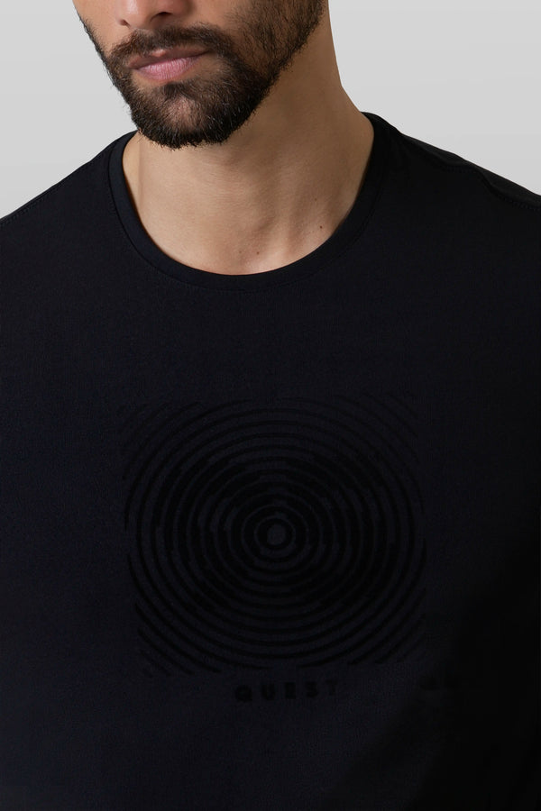CAMISETA PREMIUM MANGA CORTA COLOR NEGRO
