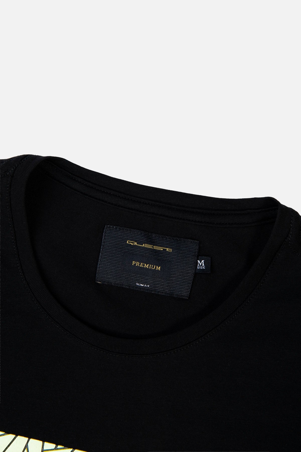 CAMISETA PREMIUM MANGA CORTA COLOR NEGRO