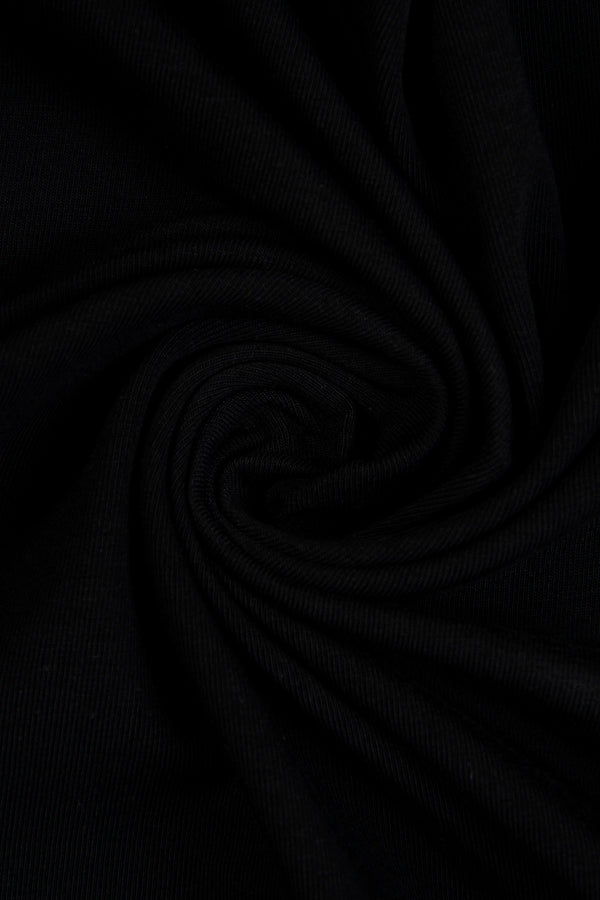 CAMISETA PREMIUM MANGA CORTA COLOR NEGRO