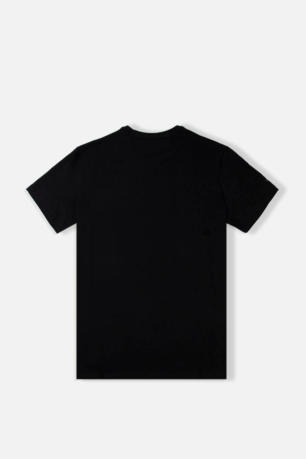 CAMISETA PREMIUM MANGA CORTA COLOR NEGRO