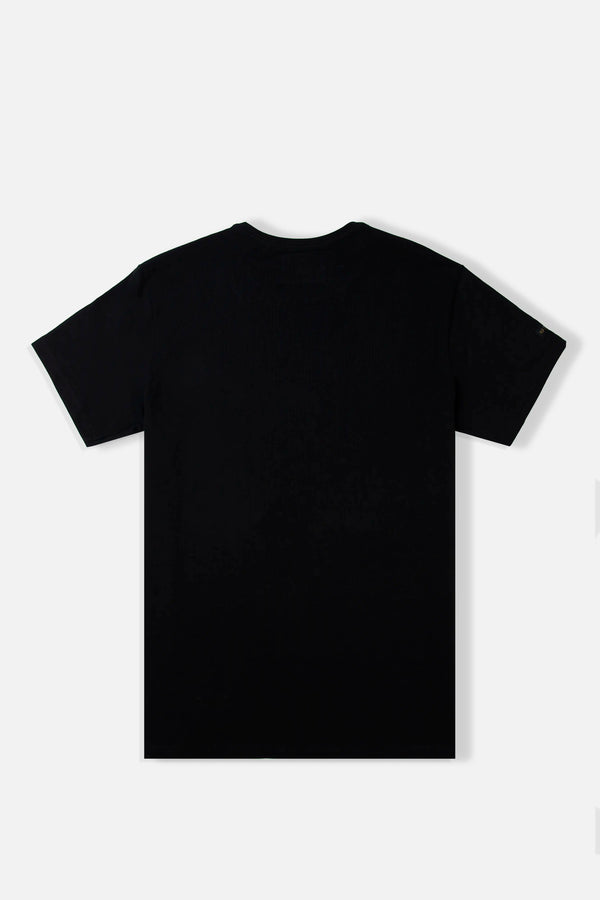CAMISETA PREMIUM MANGA CORTA COLOR NEGRO