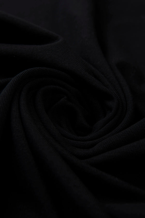CAMISETA PREMIUM MANGA CORTA COLOR NEGRO