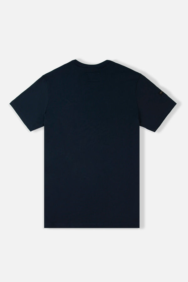CAMISETA PREMIUM MANGA CORTA COLOR AZUL OSCURO