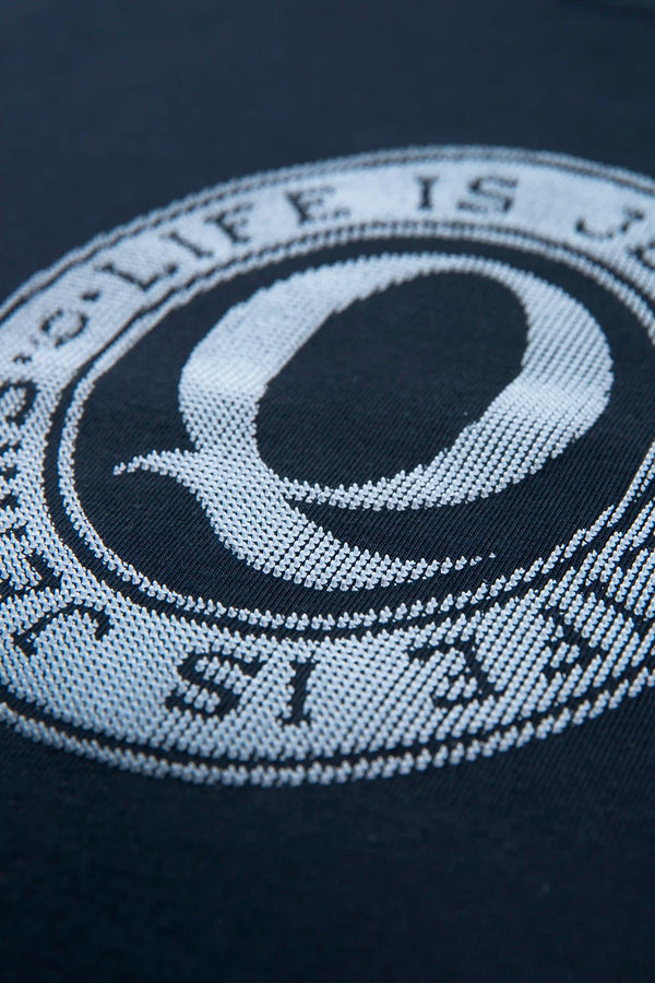 CAMISETA PREMIUM MANGA CORTA COLOR AZUL OSCURO