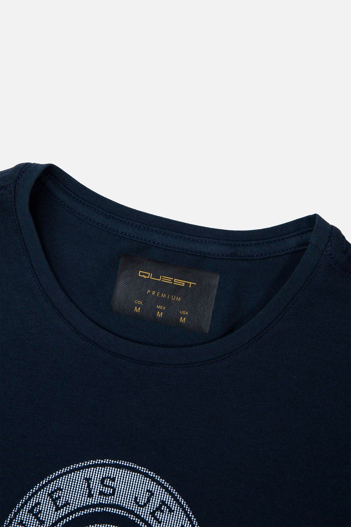CAMISETA PREMIUM MANGA CORTA COLOR AZUL OSCURO