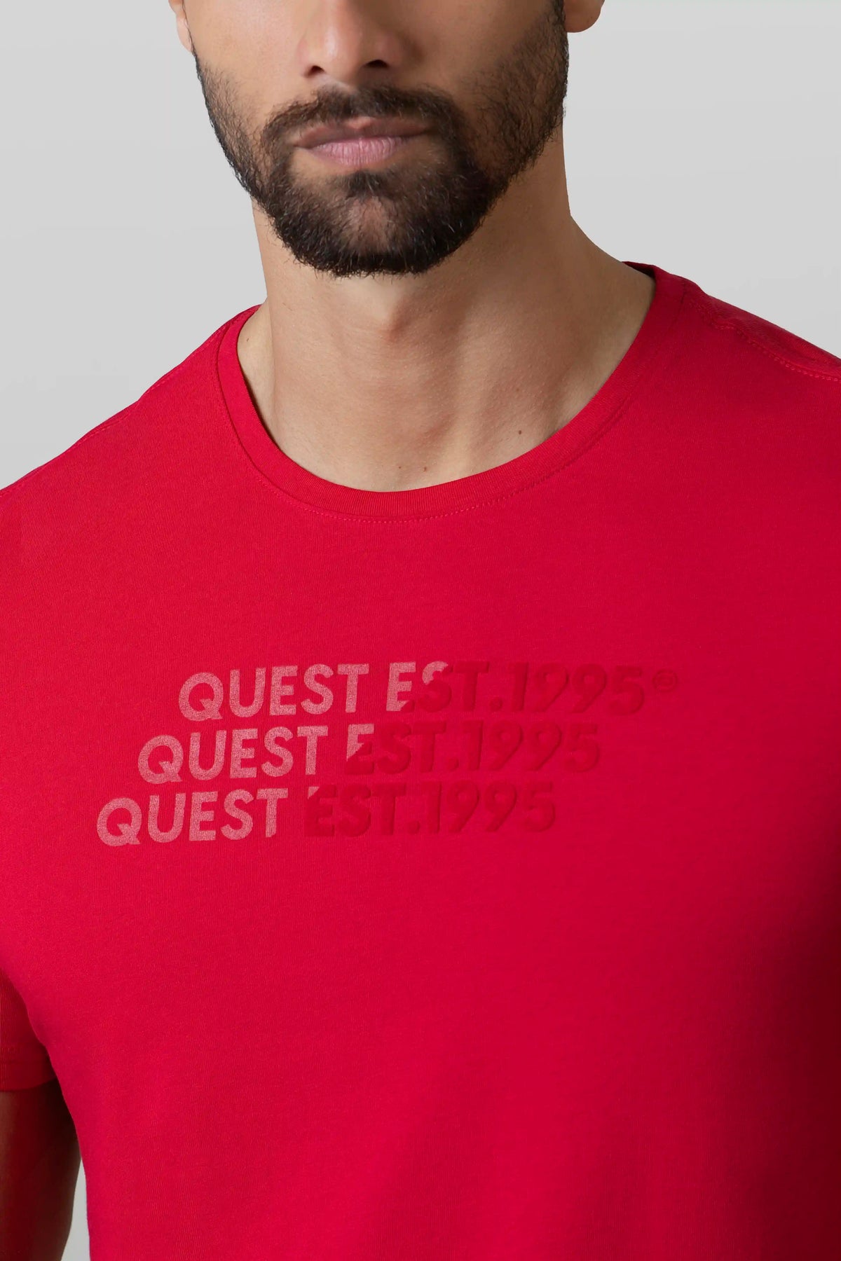 CAMISETA PREMIUM MANGA CORTA COLOR ROJO