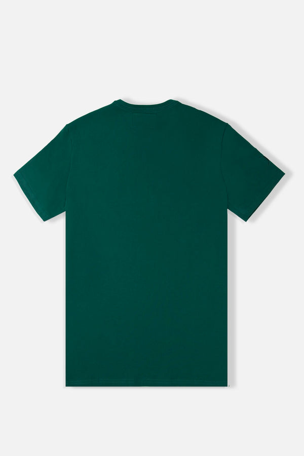 CAMISETA PREMIUM MANGA CORTA COLOR VERDE PRADERA