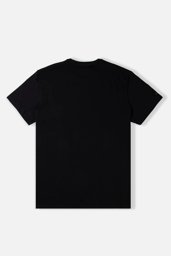 CAMISETA PREMIUM MANGA CORTA COLOR NEGRO