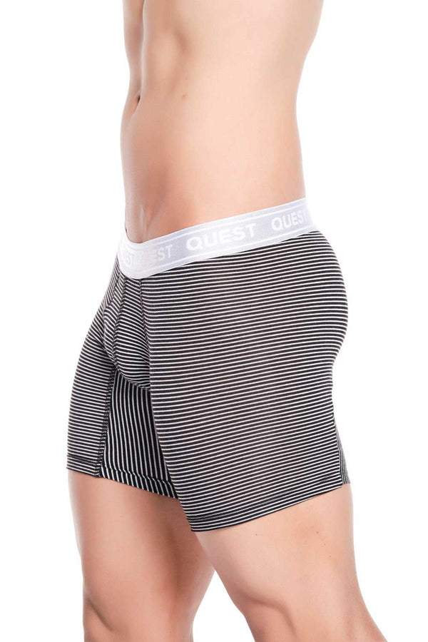 ROPA INTERIOR BOXER COLOR NEGRO - BLANCO