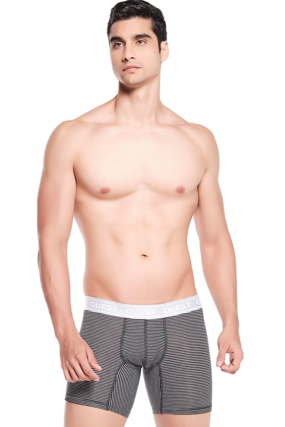 ROPA INTERIOR BOXER COLOR NEGRO - BLANCO