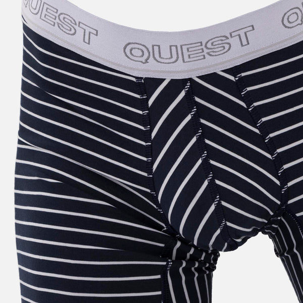 ROPA INTERIOR BOXER COLOR AZUL NOCHE-CRUDO