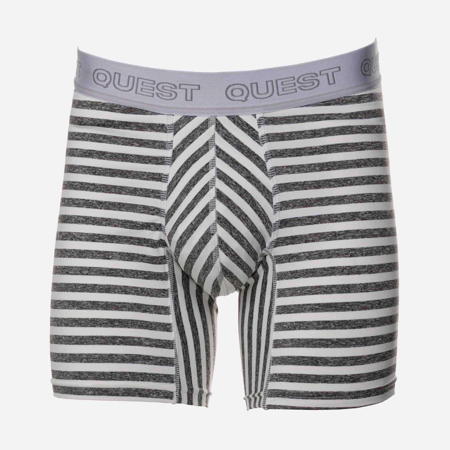 ROPA INTERIOR BOXER COLOR CRUDO RAYAS GRIS JASPE