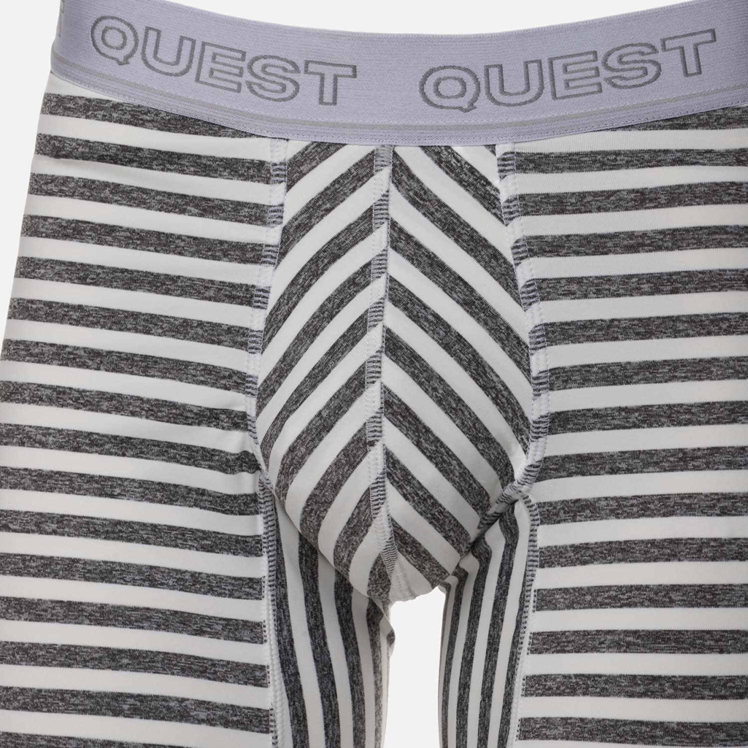 ROPA INTERIOR BOXER COLOR CRUDO RAYAS GRIS JASPE
