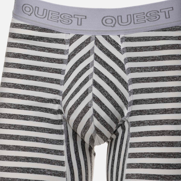 ROPA INTERIOR BOXER COLOR CRUDO RAYAS GRIS JASPE