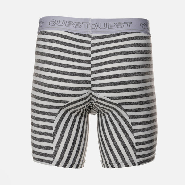 ROPA INTERIOR BOXER COLOR CRUDO RAYAS GRIS JASPE