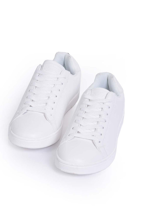 ZAPATOS TENIS COLOR BLANCO OPTICO