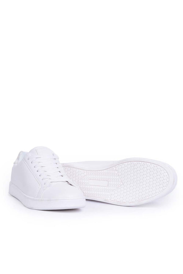 ZAPATOS TENIS COLOR BLANCO OPTICO