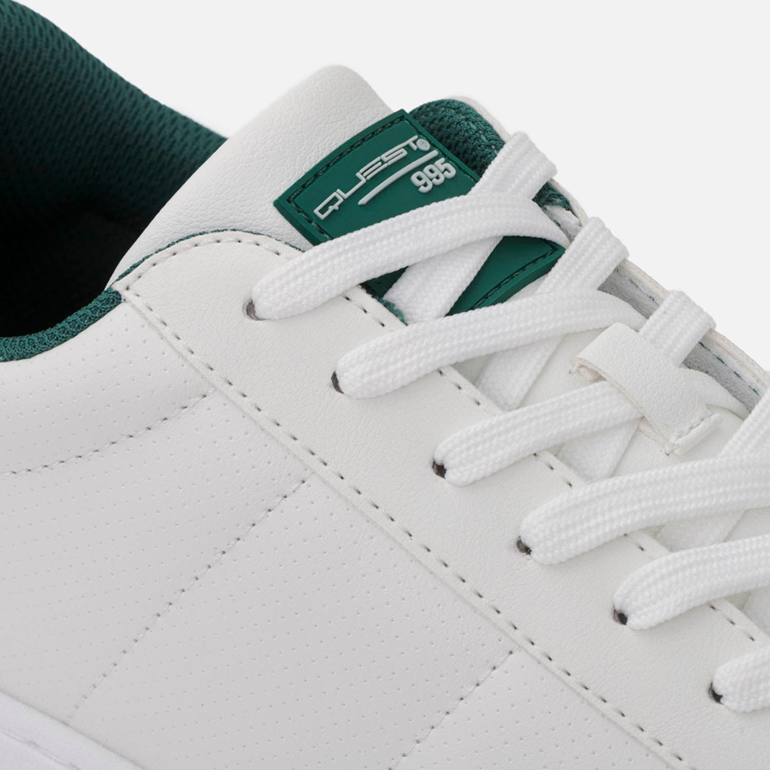 ZAPATOS CASUAL COLOR BLANCO - VERDE