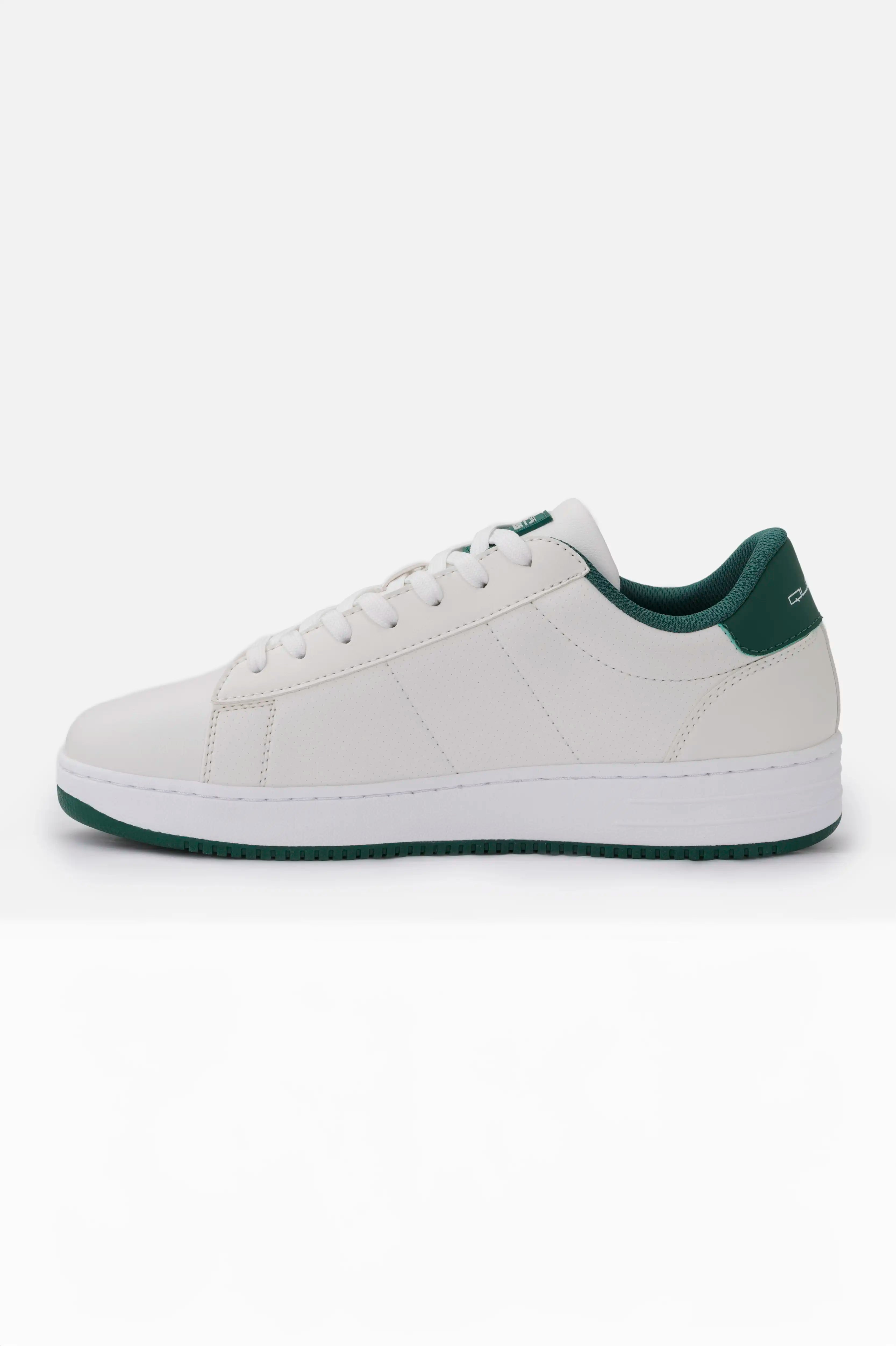 ZAPATOS CASUAL COLOR BLANCO - VERDE