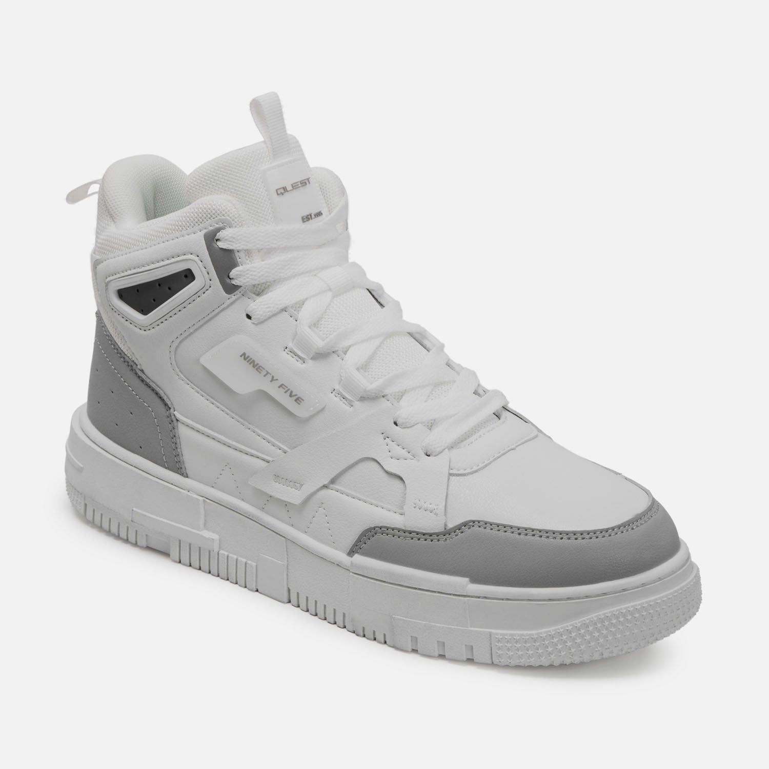 ZAPATOS BOTAS COLOR BLANCO BLANCO