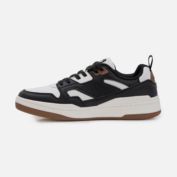 ZAPATOS CASUAL COLOR NEGRO - BLANCO