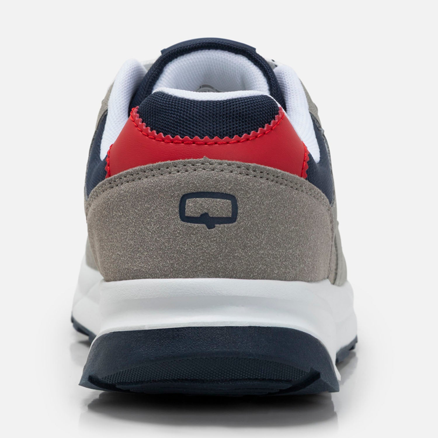 ZAPATOS CASUAL COLOR GRIS JASPE-AZUL OSCURO