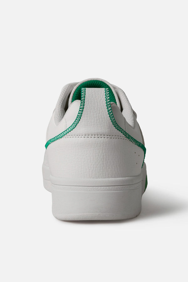 ZAPATOS TENIS COLOR BLANCO - VERDE