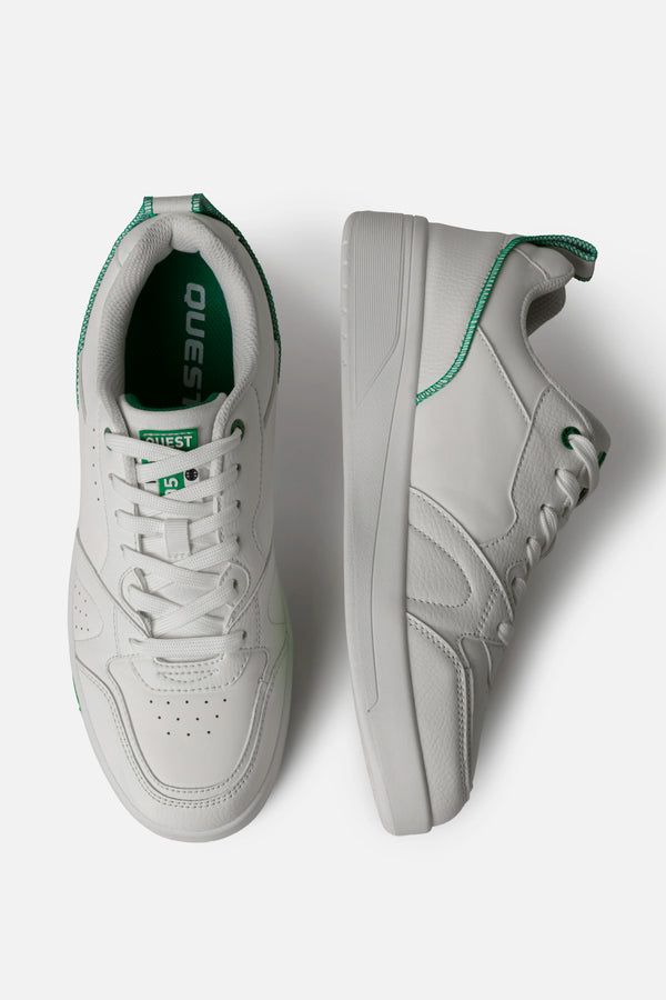 ZAPATOS TENIS COLOR BLANCO - VERDE